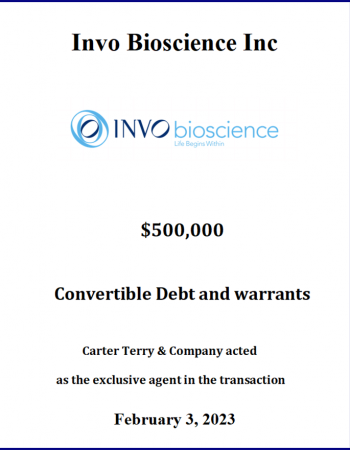 Invo Bioscience Inc