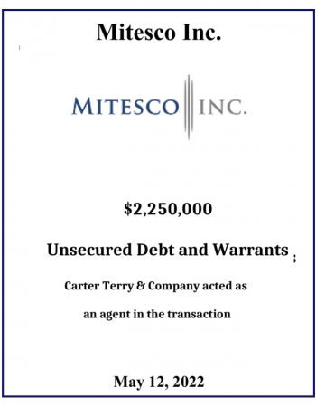 Mitesco Inc